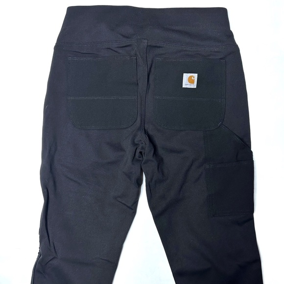 Carhartt Force Leggings Women’s XS Black Fitted Skinny Work Workwear Pants - Picture 4 of 8